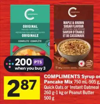 Foodland COMPLIMENTS Syrup or Pancake Mix offer
