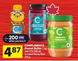 Foodland COMPLIMENTS Peanut Butter offer