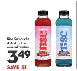 Longo's Rise Kombucha offer