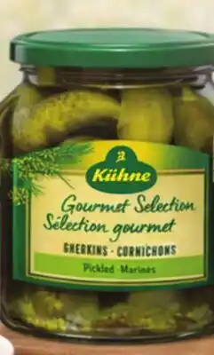 Longo's Kühne Gourmet Gherkins offer