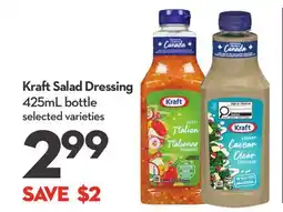 Longo's Kraft Salad Dressing offer