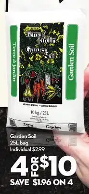 Longo's Garden Soil offer