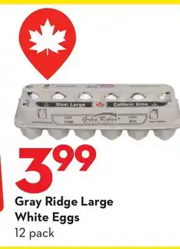 Longo's Gray Ridge Large White Eggs offer