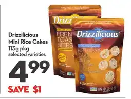 Longo's Drizzilicious Mini Rice Cakes offer