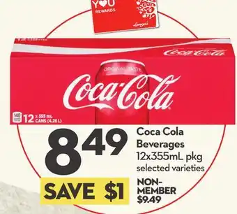 Longo's Coca Cola Beverages offer