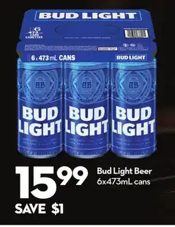 Longo's Bud Light Beer offer