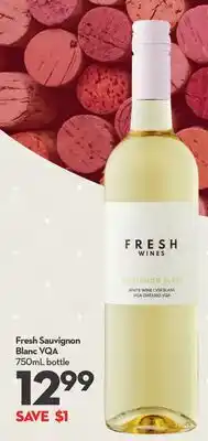 Longo's Fresh Sauvignon Blanc VQA offer