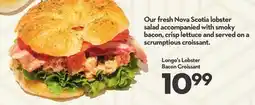 Longo's Longo's Lobster Bacon Croissant offer