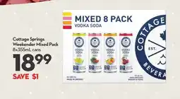 Longo's Cottage Springs Weekender Mixed Pack offer