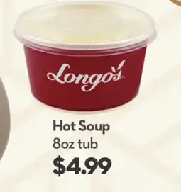 Longo's Hot Soup offer