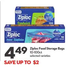 Longo's Ziploc Food Storage Bags offer