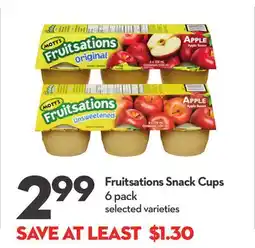 Longo's Fruitsations Snack Cups offer