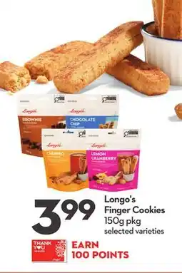 Longo's Longo's Finger Cookies offer