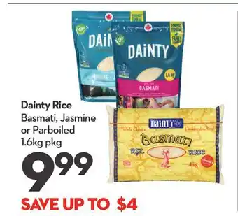 Longo's Dainty Rice offer