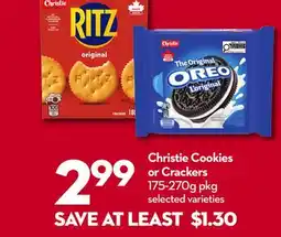 Longo's Christie Cookies or Crackers offer