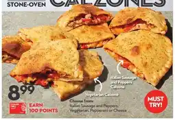 Longo's Italian Sausage and Peppers, Vegetarian, Pepperoni or Cheese offer