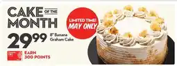 Longo's 8 Banana Graham Cake offer