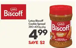 Longo's Lotus Biscoff Cookie Spread offer