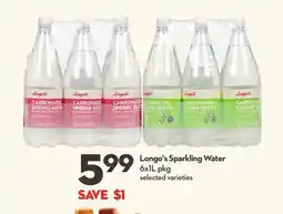 Longo's Longo's Sparkling Water offer