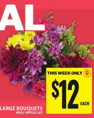 Food Basics LARGE BOUQUETS offer
