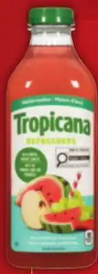 Food Basics TROPICANA REFRESHERS offer