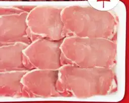 Food Basics FRESH BONELESS PORK COMBINATION CHOPS INCLUDING CENTRE CUT CHOPS OR LEAN GROUND PORK FAMILY PACK offer