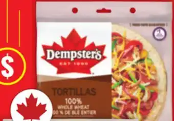 Food Basics DEMPSTER'S 10 TORTILLAS offer