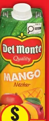 Food Basics Del Monte MANGO Nectar offer