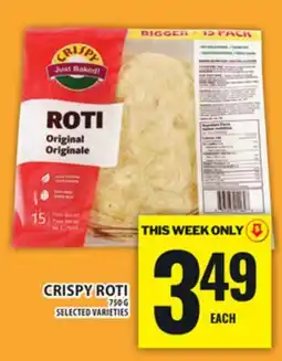 Food Basics CRISPY ROTI offer