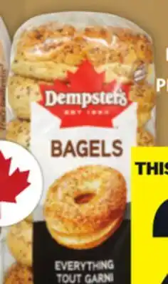 Food Basics DEMPSTER'S BAGELS offer