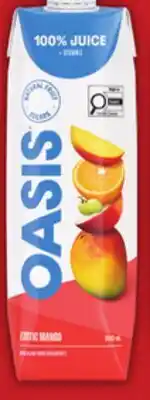 Food Basics DEL MONTE NECTAR, OASIS JUICE OR ARIZONA ICED TEA, ALLEN'S APPLE JUICE OR FRUIT COCKTAIL offer
