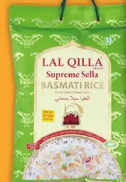 Food Basics LAL QILLA SUPREME SELLA, PARLIAMENT GOLD OR ERAVAT BASMATI RICE offer