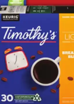 Food Basics TIMOTHY'S COFFEE CAPSULES offer