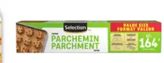 Food Basics SELECTION VALUE SIZE PARCHMENT PAPER offer