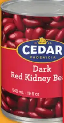 Food Basics CEDAR CANNED BEANS offer