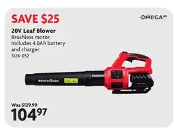 Home Hardware 20V Leaf Blower offer