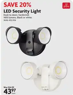 Home Hardware LED Security Light offer