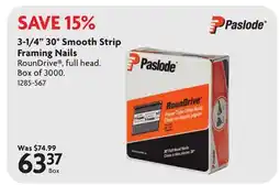 Home Hardware 3-1/4 30° Smooth Strip Framing Nails offer