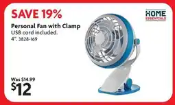 Home Hardware Personal Fan with Clamp offer