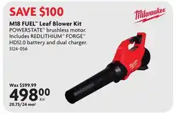 Home Hardware M18 FUEL Leaf Blower Kit offer