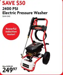Home Hardware 2400 PSI Electric Pressure Washer offer