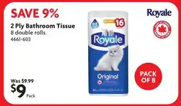 Home Hardware 2 Ply Bathroom Tissue offer
