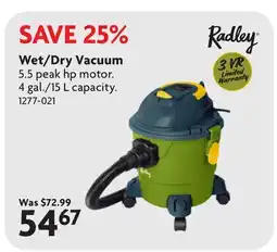 Home Hardware Wet/Dry Vacuum offer
