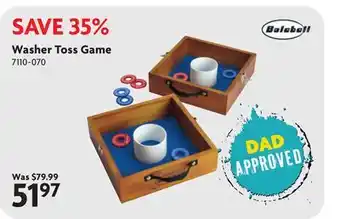 Home Hardware Washer Toss Game offer