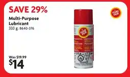 Home Hardware Multi-Purpose Lubricant offer