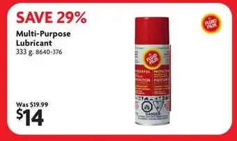 Home Hardware Multi-Purpose Lubricant offer
