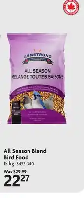 Home Hardware All Season Blend Bird Food offer