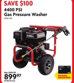 Home Hardware 4400 PSI Gas Pressure Washer offer