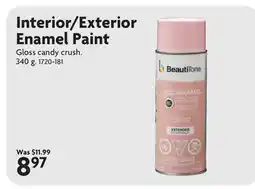 Home Hardware Interior/Exterior Enamel Paint Gloss offer