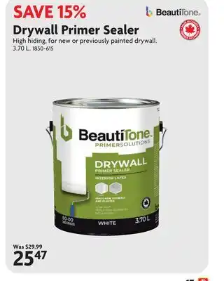 Home Hardware Drywall Primer Sealer offer